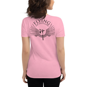 Women's short sleeve t-shirt (wings)