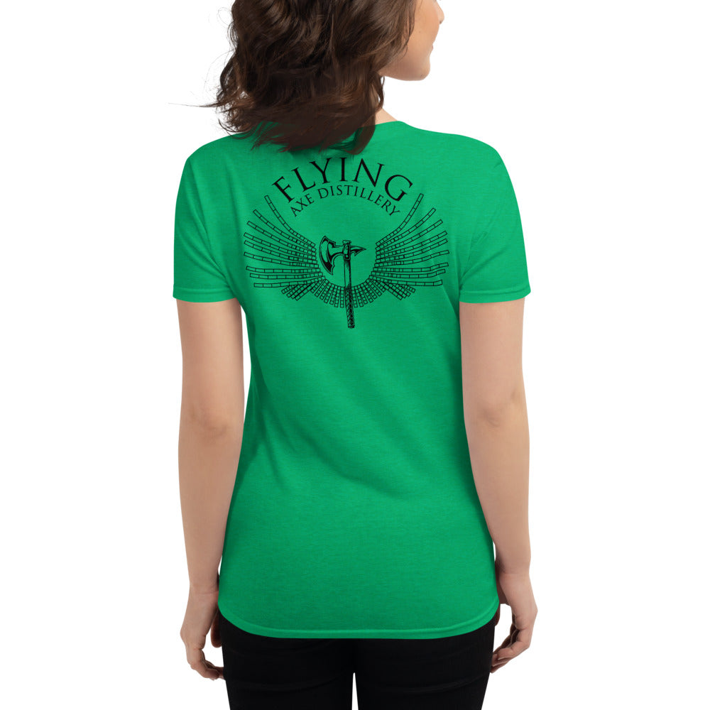 Women's short sleeve t-shirt (wings)