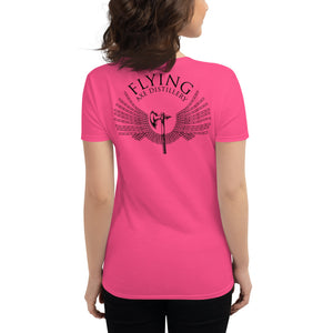 Women's short sleeve t-shirt (wings)