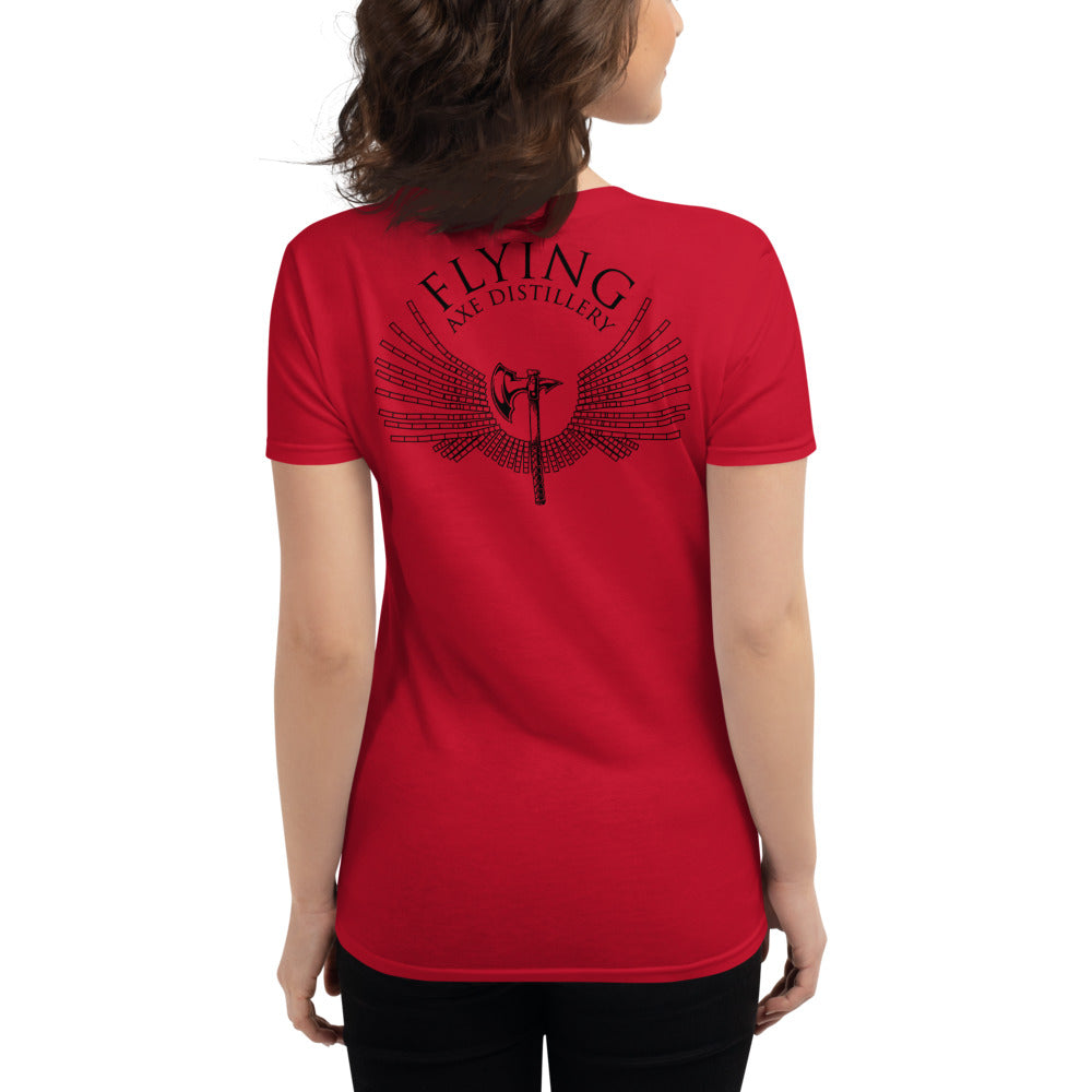 Women's short sleeve t-shirt (wings)